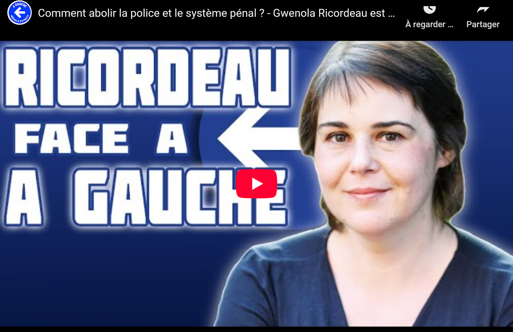 L&rsquo;abolitionnisme par Gwenola Ricordeau